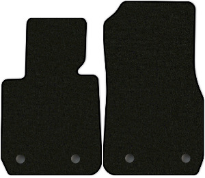Коврики текстильные "Премиум+" для BMW 3-Series VI (универсал / F31) 2012 - 2015, черные, 2шт.