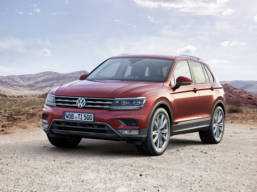 Коврики текстильные "Комфорт" для Volkswagen Tiguan II (suv / MK2) 2016 - 2020, темно-серые, 5шт.