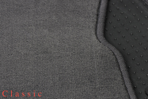 Коврики текстильные "Классик" для Changan UNI-V I (седан) 2021 - Н.В., темно-серые, 5шт.
