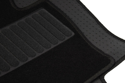Коврики текстильные "Классик" для Volkswagen Polo V (седан / 612, 602, 6C1) 2008 - 2015, черные, 1шт.
