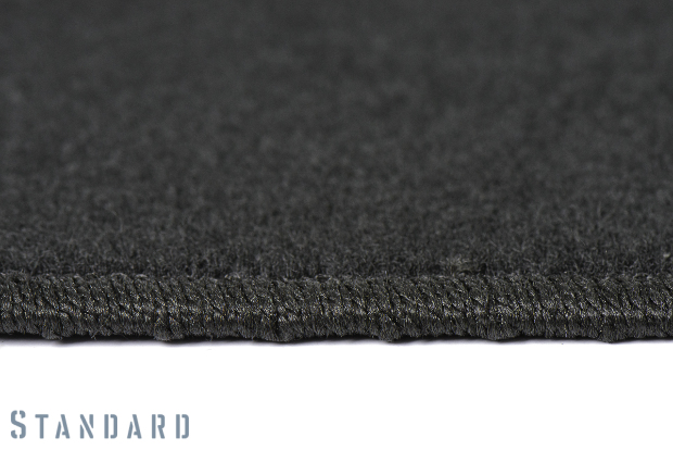 Коврики текстильные "Стандарт" для Citroen C1 (хэтчбек 5 дв) 2012 - 2015, черные, 1шт.