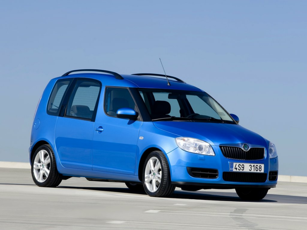 Коврики текстильные "Комфорт" для Skoda Roomster (универсал / 5J) 2006 - 2010, ые, 4шт.